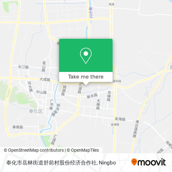 奉化市岳林街道舒前村股份经济合作社 map