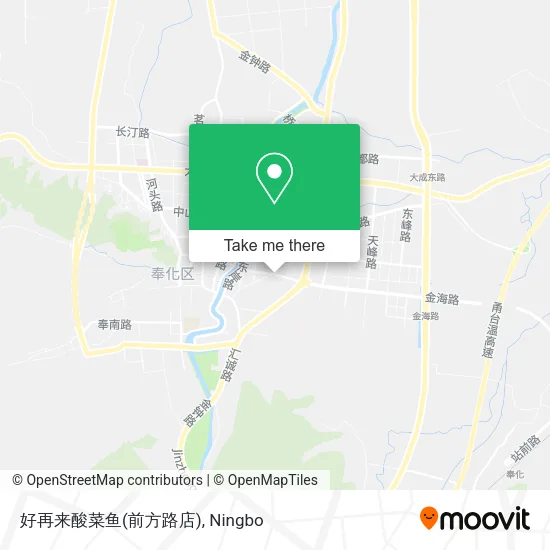 好再来酸菜鱼(前方路店) map
