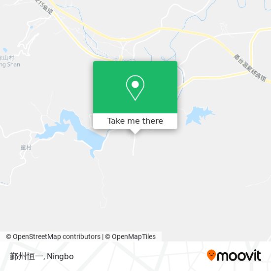 鄞州恒一 map