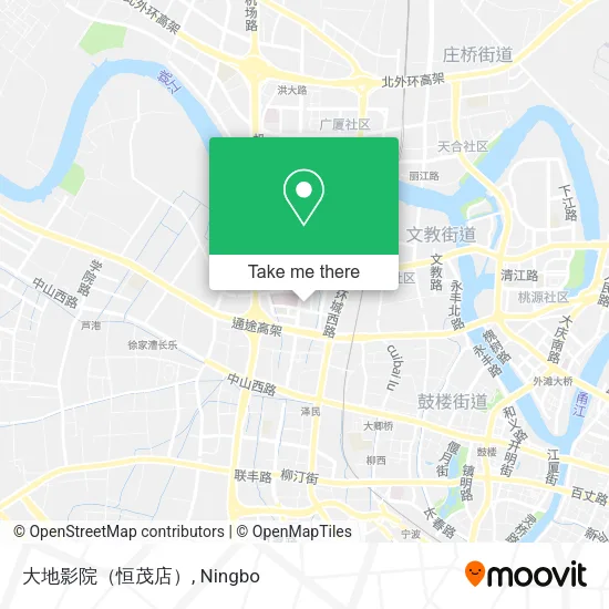 大地影院（恒茂店） map