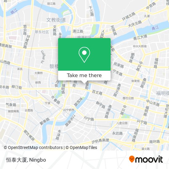 恒泰大厦 map