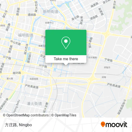 方庄路 map