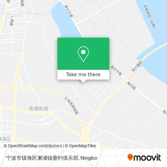 宁波市镇海区澥浦镇垂钓俱乐部 map