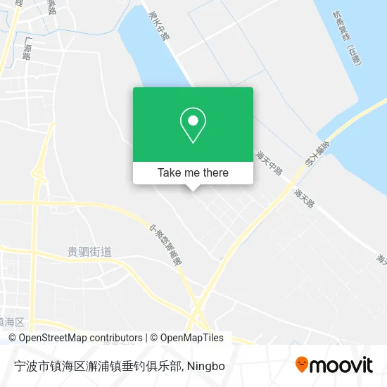 宁波市镇海区澥浦镇垂钓俱乐部 map