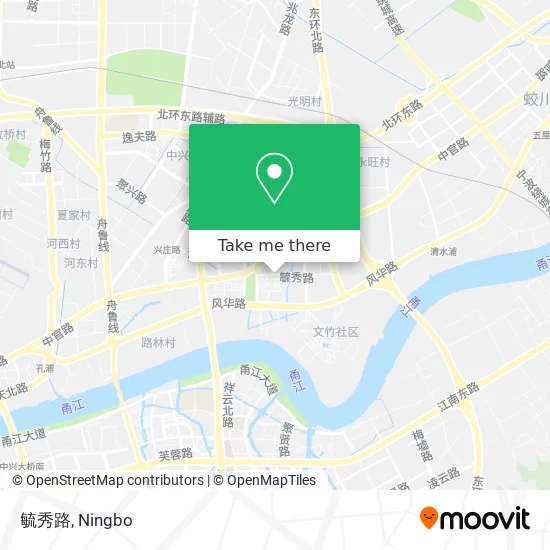 毓秀路 map