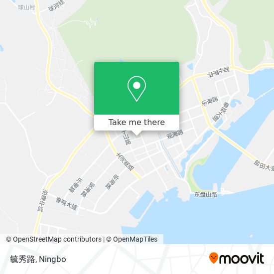 毓秀路 map