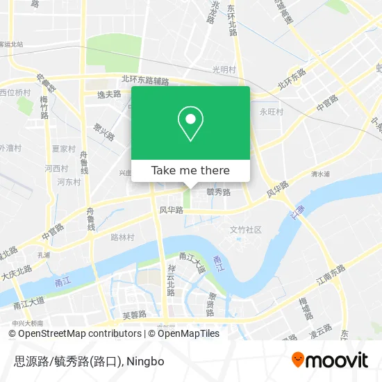 思源路/毓秀路(路口) map
