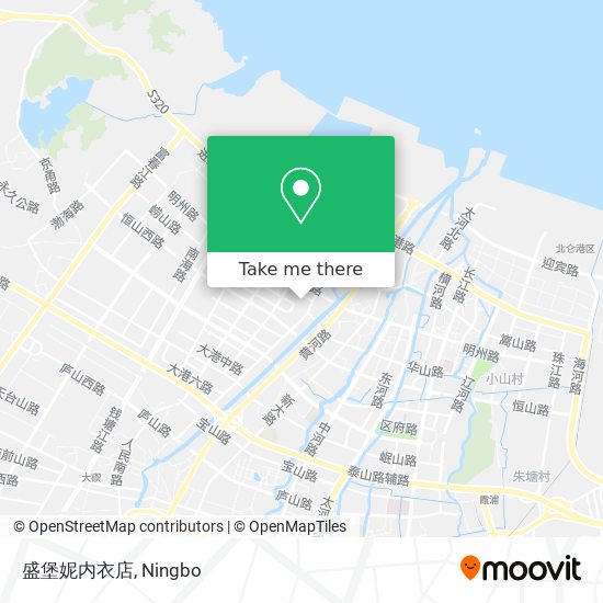 盛堡妮内衣店 map