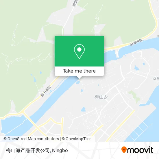 梅山海产品开发公司 map