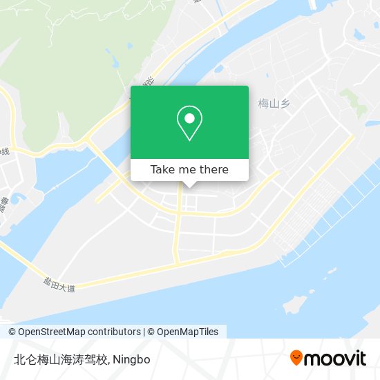 北仑梅山海涛驾校 map