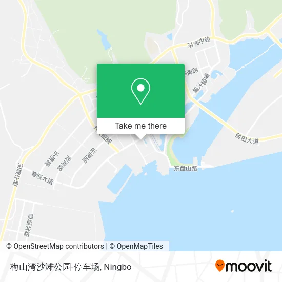 梅山湾沙滩公园-停车场 map