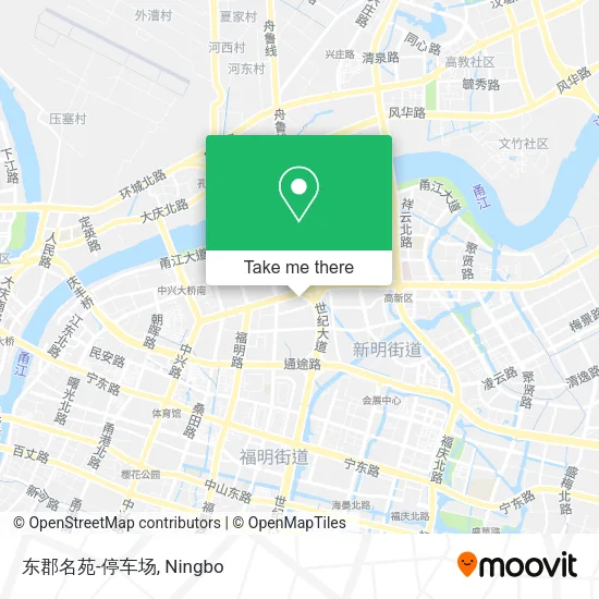 东郡名苑-停车场 map