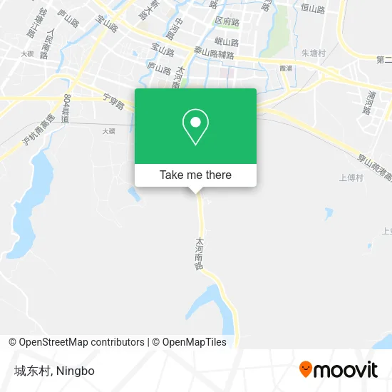 城东村 map