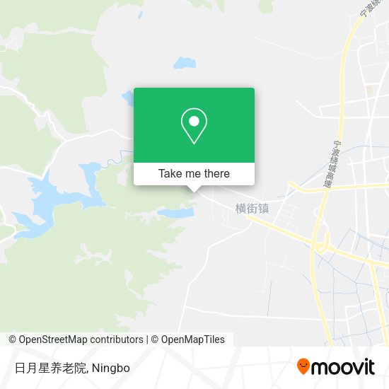 日月星养老院 map