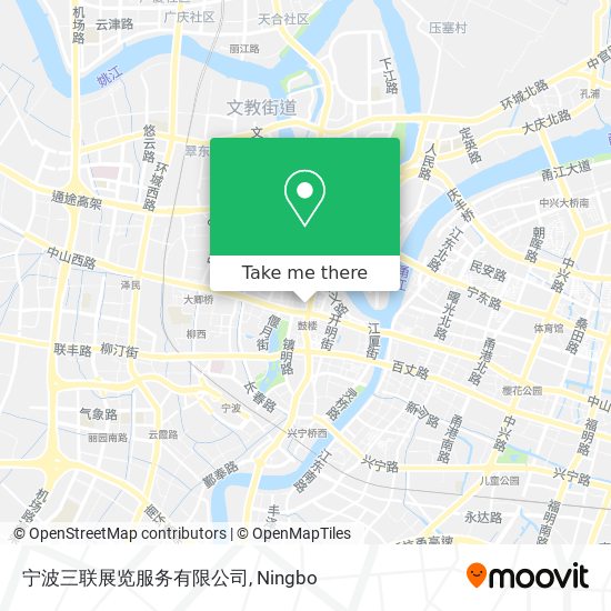 宁波三联展览服务有限公司 map