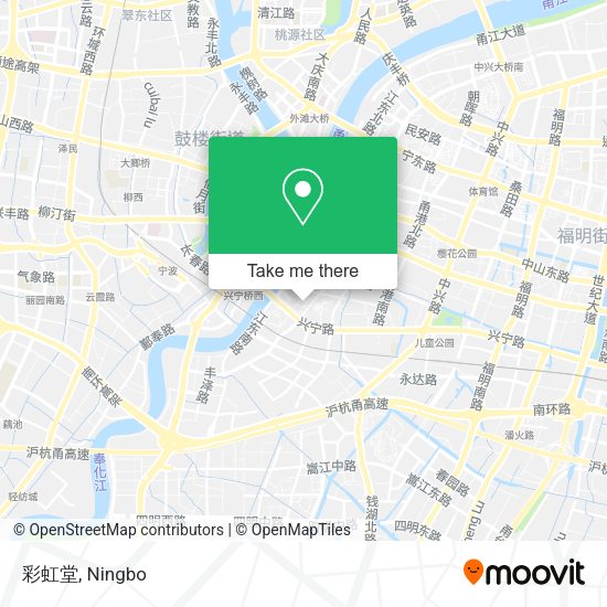 彩虹堂 map