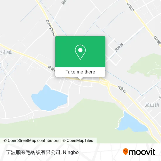 宁波鹏乘毛纺织有限公司 map
