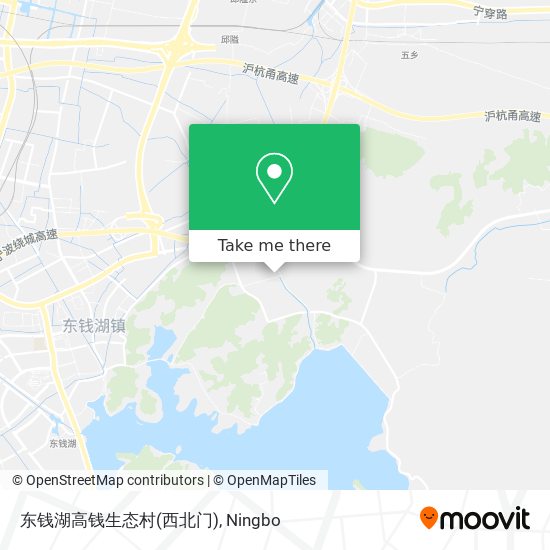 东钱湖高钱生态村(西北门) map