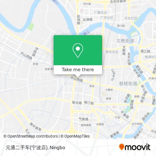 元通二手车(宁波店) map