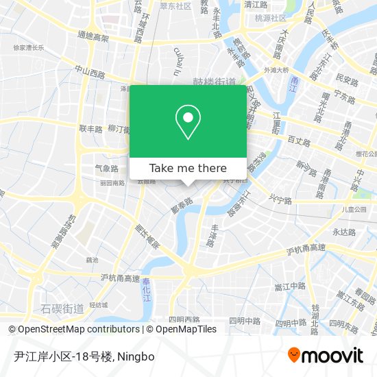 尹江岸小区-18号楼 map