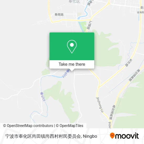 宁波市奉化区尚田镇尚西村村民委员会 map
