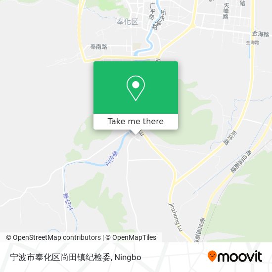 宁波市奉化区尚田镇纪检委 map