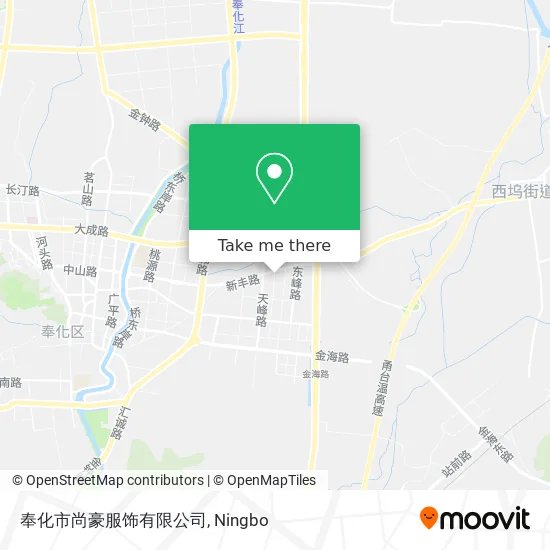 奉化市尚豪服饰有限公司 map