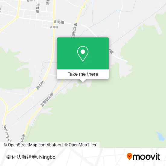 奉化法海禅寺 map