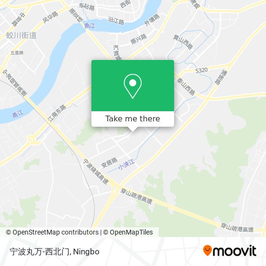 宁波丸万-西北门 map