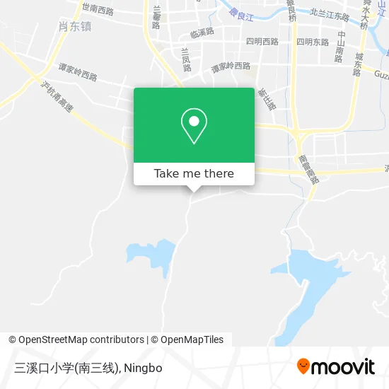三溪口小学(南三线) map