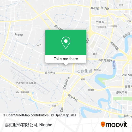 嘉汇服饰有限公司 map