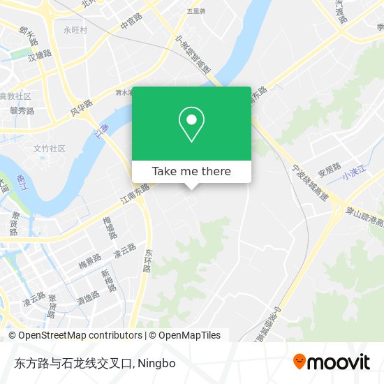 东方路与石龙线交叉口 map