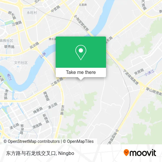 东方路与石龙线交叉口 map