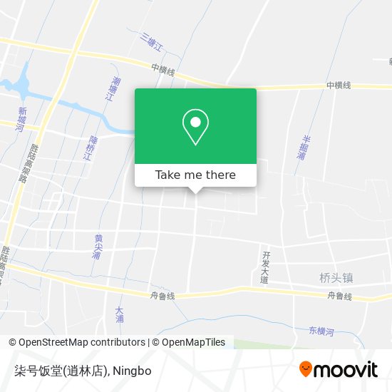柒号饭堂(逍林店) map