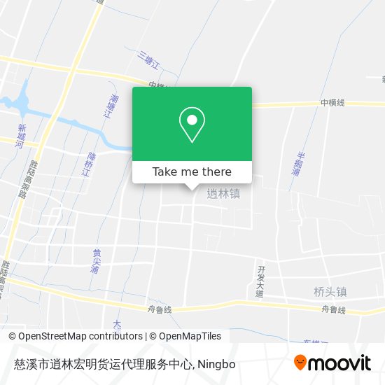 慈溪市逍林宏明货运代理服务中心 map
