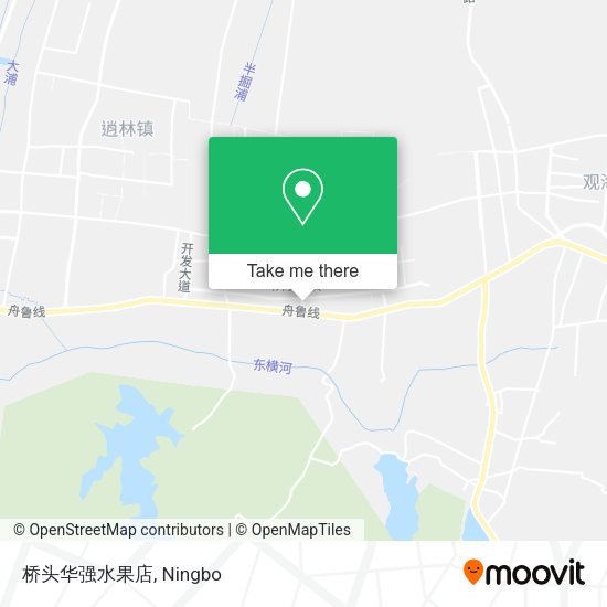 桥头华强水果店 map
