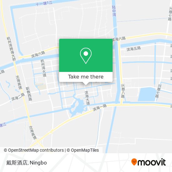 戴斯酒店 map