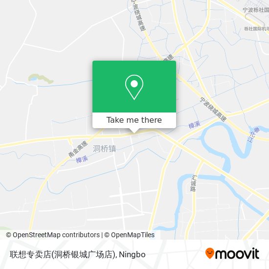 联想专卖店(洞桥银城广场店) map