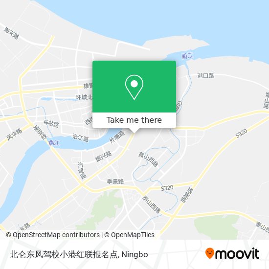 北仑东风驾校小港红联报名点 map