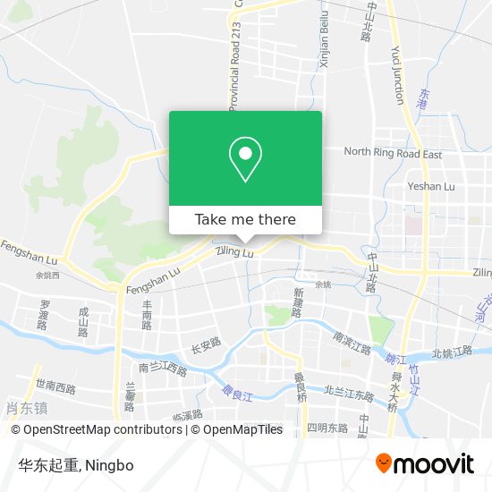 华东起重 map