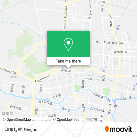 华东起重 map