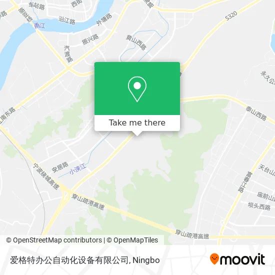 爱格特办公自动化设备有限公司 map
