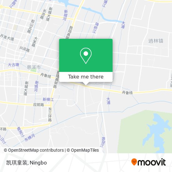 凯琪童装 map