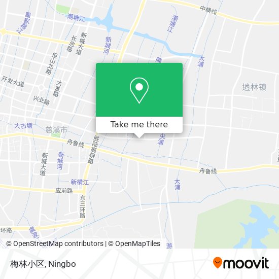梅林小区 map
