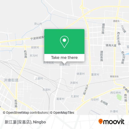 新江厦(应嘉店) map