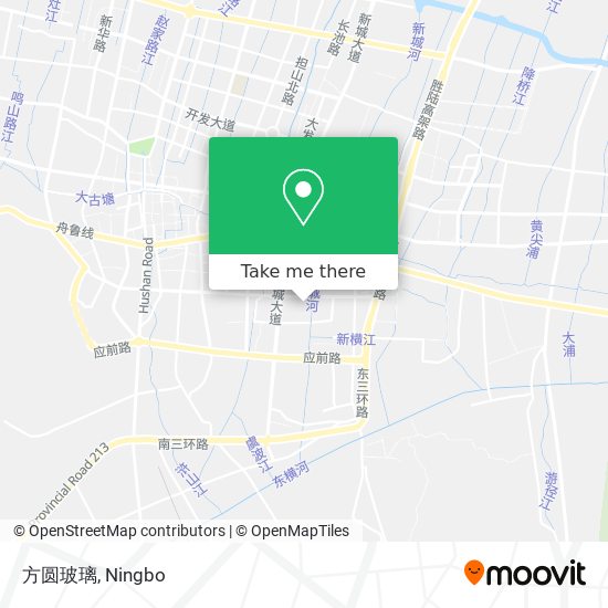 方圆玻璃 map