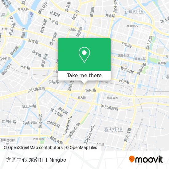 方圆中心-东南1门 map