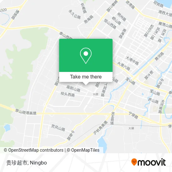 贵珍超市 map