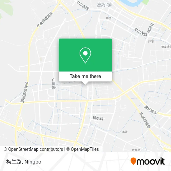 梅兰路 map
