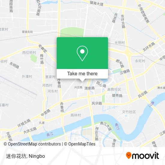 迷你花坊 map